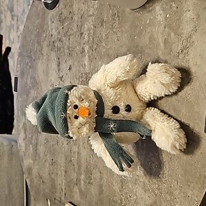 Gund stuffed bear snowman